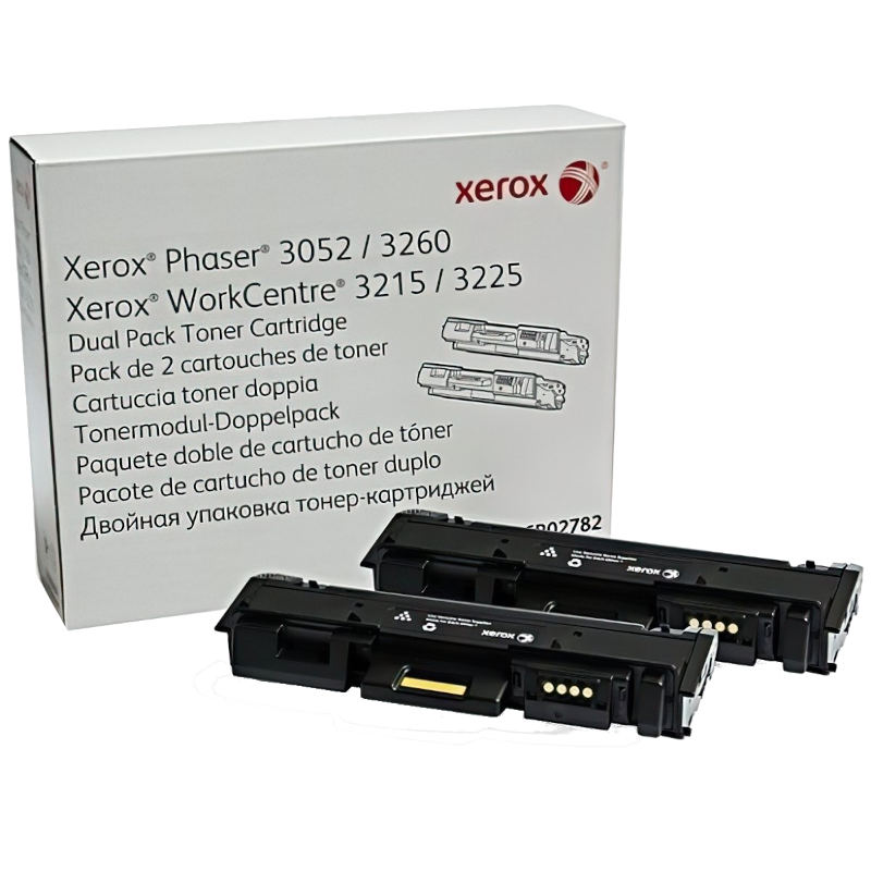 Картридж Xerox Phaser 3052,3260/WorkCentre 3215,3225 Dual Pack (106R02782)